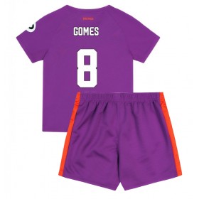 Wolves Joao Gomes #8 Tredje Kläder Barn 2024-25 Kortärmad (+ Korta byxor)